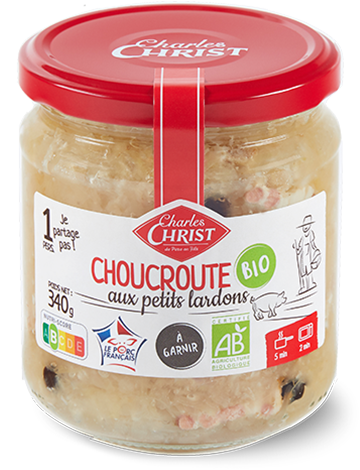 Choucroute nature 44,6cl origine France - Charles Christ